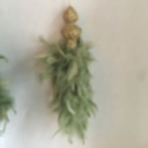 Vintage Christmas decorations set of 6